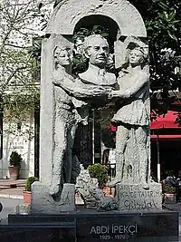 The Abdi İpekçi Peace Monument (2000) in 2006