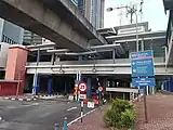 Abdullah Hukum LRT Station outview (220709) 02