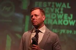 Korzeniowski at Film Music Festival in Kraków, 2013