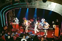 abracadabra performing at Lafayette in London, United Kingdom, on March 31, 2023