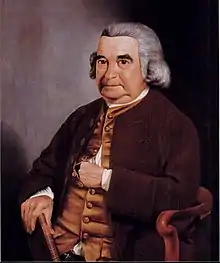 Abraham Redwood portrait, 1790