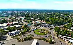 Chinandega main roundabout.