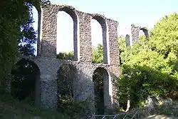 17th century  aqueduct in Monterano.