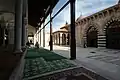 View into courtyard