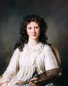 Portrait of Adélaïde Binart, épouse Lenoir