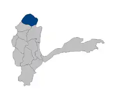 Location of Darwaz