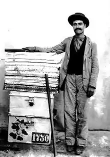 Portuguese immigrant in Rio de Janeiro, 1895.