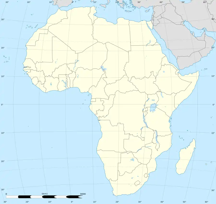 2024 BAL season is located in Africa