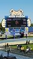 Newly Updated Aggievision Scoreboard with HD Screen in 2015.