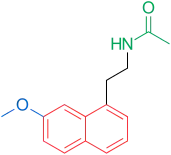 Agomelatine structure