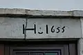 Lintel dating from 1655