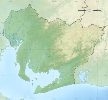 1945 Mikawa earthquake is located in Aichi Prefecture