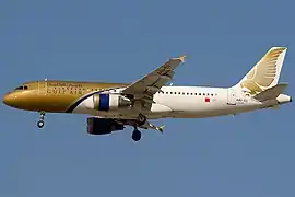 Gulf Air Airbus A320-200.