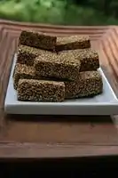 Puerto Rican sesame seed candy