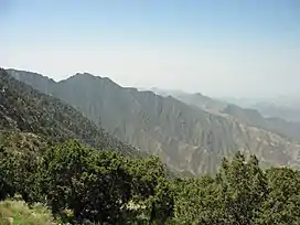 Image 3A view of Jabal Sawda, a peak located in Saudi Arabia, with an elevation of around 3,000 metres (9,843 ft).