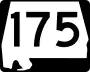 State Route 175 marker