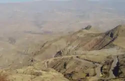 Landscape in Alamut region