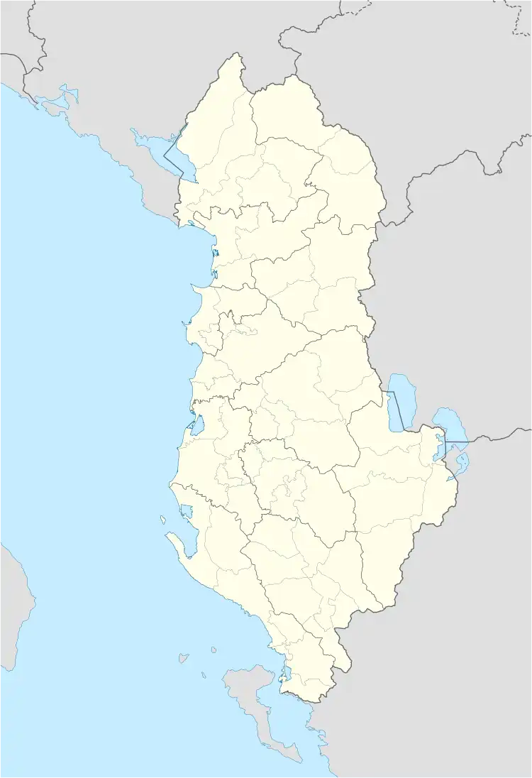 Potom is located in Albania