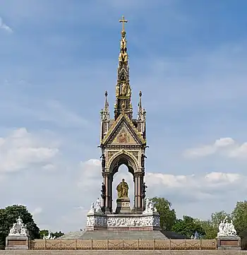 Image 13Albert Memorial, London (from Portal:Architecture/Monument images)