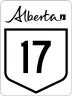 Highway 17 marker