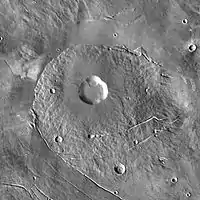 Albor Tholus, as seen by THEMIS.