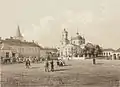 The church in 1860