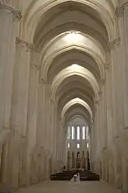 Alcobaça Monastery church (1252)