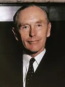 A photograph of Sir Alec Douglas-Home