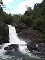 Waterfall of the Chaicas river, Alerce Andino National Park