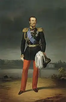 Portrait of Alexander II, 1856