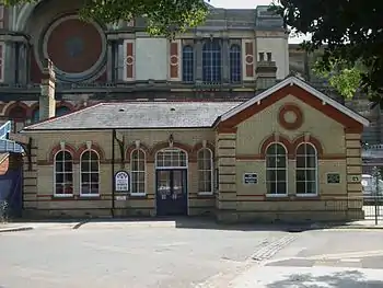 Image 1Arguably the best-preserved disused station building in London, this is the former Alexandra Palace station on the GNR Highgate branch (closed in 1954). It is now in use as a community centre (CUFOS).