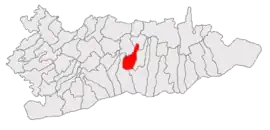 Location in Călărași County