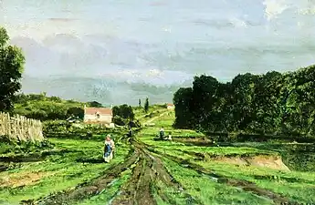 Nogent-sur-Marne. After the Rain. 1886