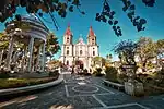 View of the church from the Molo Plaza