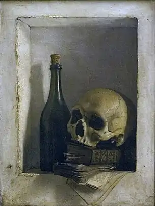 Allegory with Skull