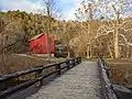 Alley Springs Mill in autumn