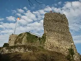 Ruins of the old castle at Allinges