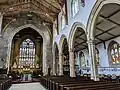 Altar and pews.