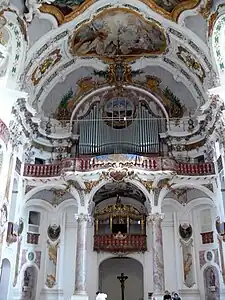 Organ loft