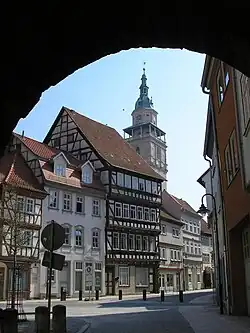 The historical centre of Bad Langensalza