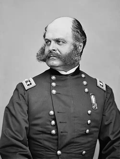 Maj. Gen.Ambrose Burnside,USA