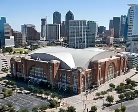 American Airlines Center in Dallas, Texas, USA