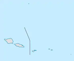 Sa'ilele is located in American Samoa