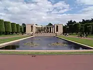 The Memorial from the other side of the reflecting pool