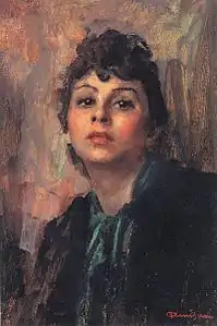 La Modella, circa. 1910