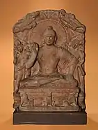 Seated Bodhisattva, 1st century CE