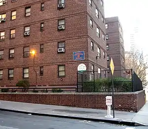 Amsterdam Houses, at southeast corner of West End Avenue and 63d Street (2008)