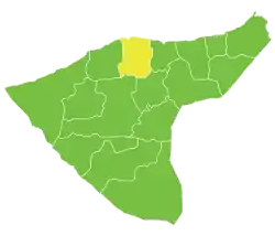 Amuda Subdistrict in Syria