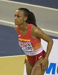 Ana Peleteiro is a triple jumper and the current national record holder. She won the gold medal in the 2019 European Athletics Indoor Championships.