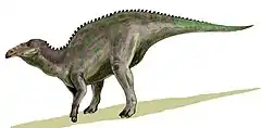 Modern artistic reconstruction of Edmontosaurus